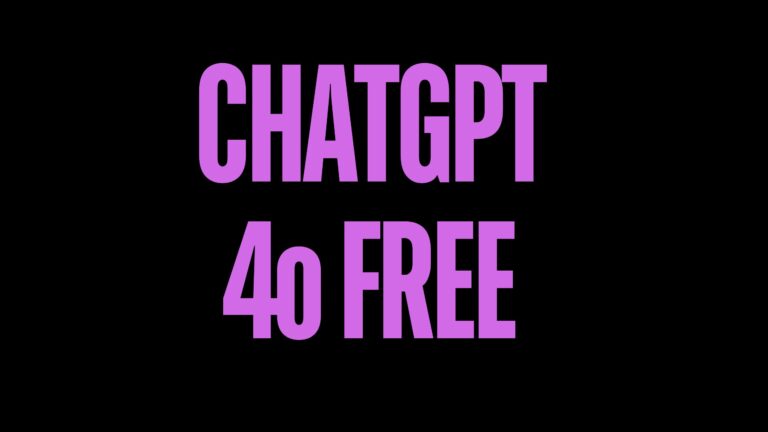 how to use chatgpt 4o free
